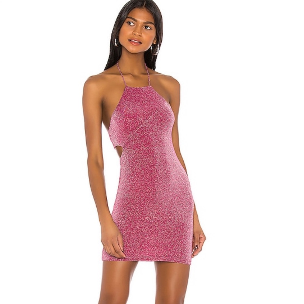 PINK SPARKLY DRESS